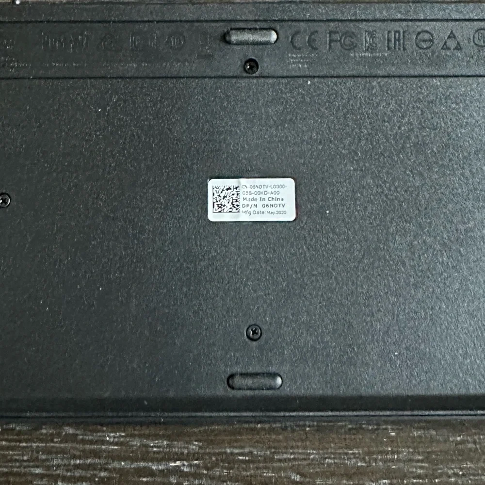Black Wired Keyboard